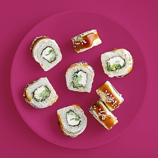 Филадельфия с угрем 8 шт.