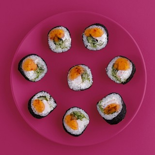 Каприз с креветкой и овощами 8 шт.