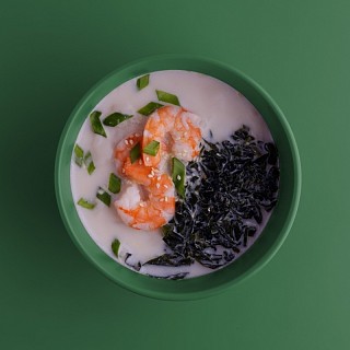 картинка Суп сливочный с креветками от TakeEat