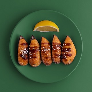 картинка Запеченные мидии со спайси соусом от TakeEat